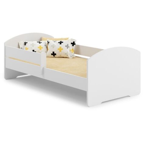 VIKING CHOICE Letto per bambini con sponda e materasso - 160x80 cm