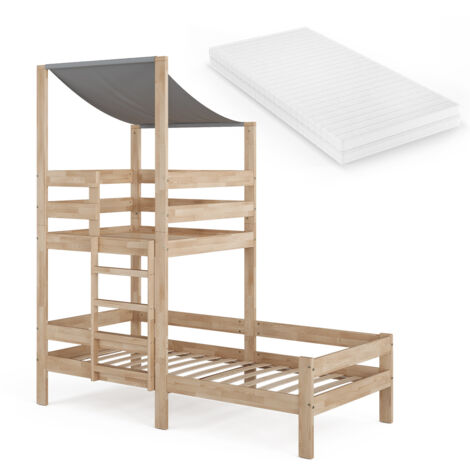 Kit Materasso 90X160 STAR LETTO PER BAMBINI, Alto 11 CM + 1