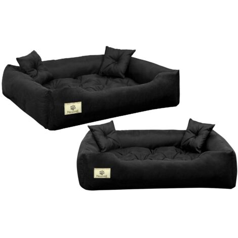 Letto per cani box PRESTIGE 115x95 cm impermeabile nero