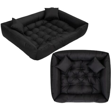 Letto per cani ECCO box 115x95 cm impermeabile nero