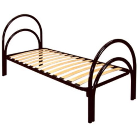 LETTO SINGOLO 501 CM 80X190  ANTRACITE