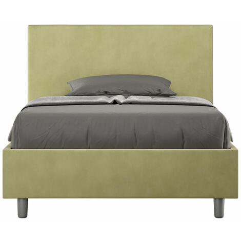 Letto Singolo 80x190 cm con Rete Adele Tè Verde