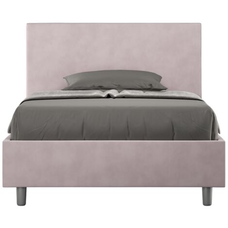 Letto Singolo 80x190 cm Senza Rete Adele Glicine