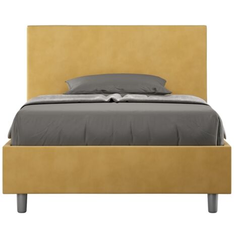 Letto Singolo 80x190 cm Senza Rete Adele Ocra