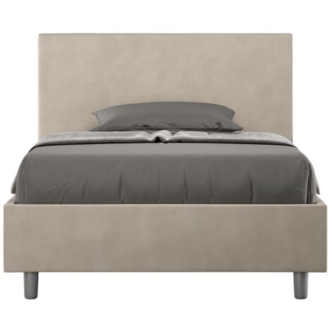 Letto Singolo 80x190 cm Senza Rete Adele Sabbia