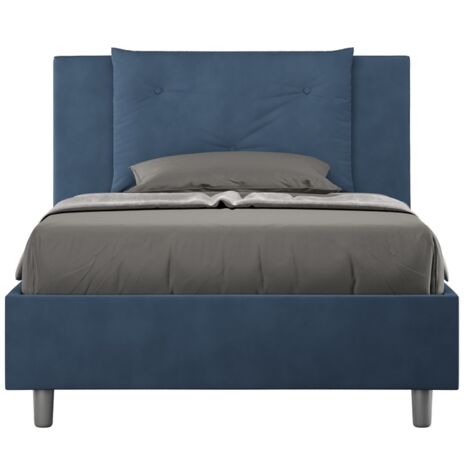 Letto Singolo 80x190 cm Senza Rete Appia Blu
