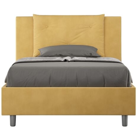Letto Singolo 80x190 cm Senza Rete Appia Ocra