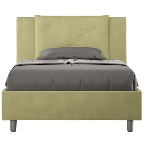 Letto Singolo 80x190 cm Senza Rete Appia Tè Verde