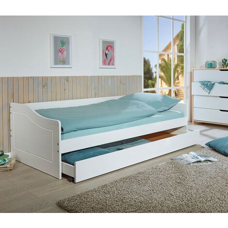 Letto singolo a forma di divano Hinge