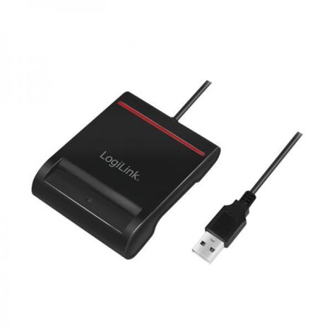 Lettore di schede a microchip e Dnie, USB esterno Logilink
