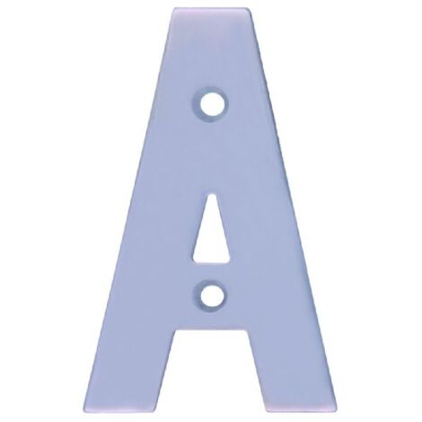 Lettre a en acier inoxydable 10 cm 6762 ami