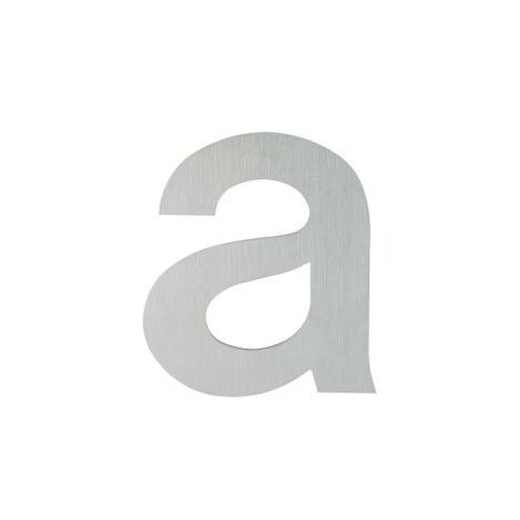 Lettre b en acier inoxydable