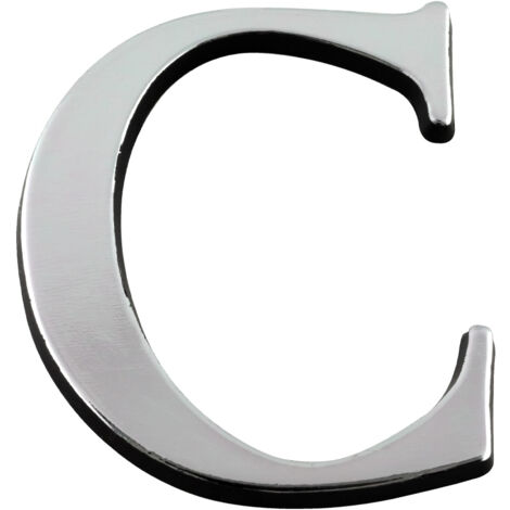 Lettre C Argent Hauteur 60mm - 4622958