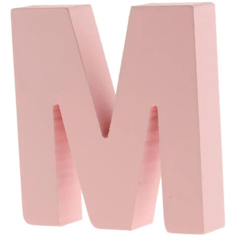 Lettre de l'alphabet en bois de 100 mm pour mur, porte, adresse