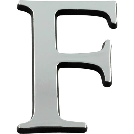 Lettre F Argent Hauteur 40mm - 4621784