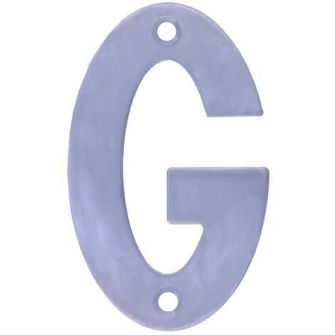 Lettre g en acier inoxydable 10 cm 10461 ami