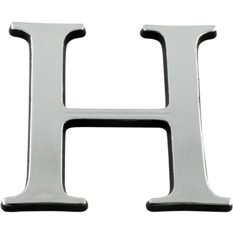 Lettre H Argent Hauteur 40mm - 4621807