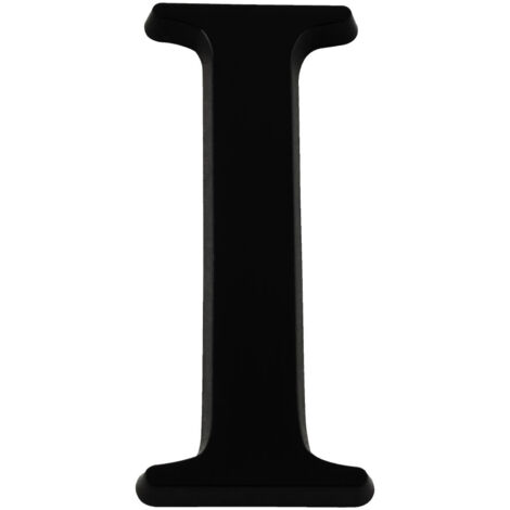 Lettre I Noire Hauteur 40mm - 4621418