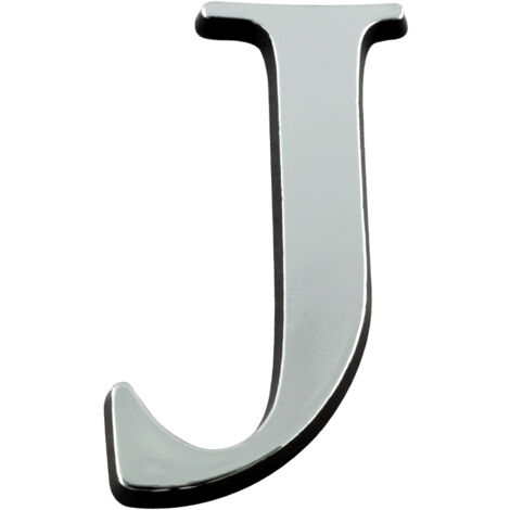 Lettre J Argent Hauteur 40mm - 4621821