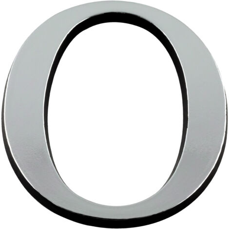 Lettre O Argent Hauteur 60mm - 4623078