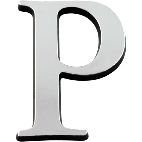 Lettre P Argent Hauteur 40mm - 4621883