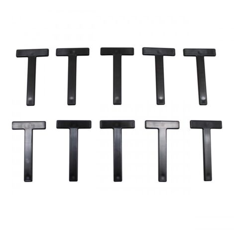 Lettre T pour plaque d'immatriculation Tiflex H45mm pour moto