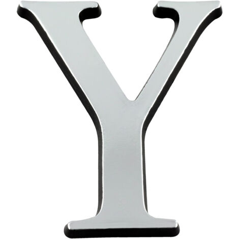 Lettre Y Argent Hauteur 40mm - 4621975