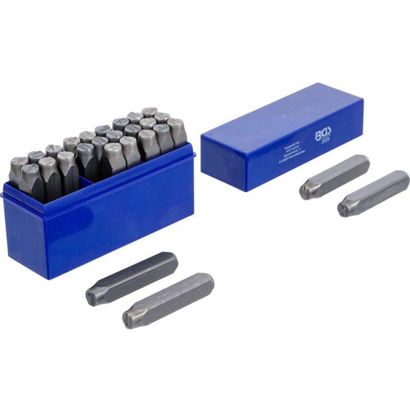 Bgs Technic - Bgs lettres a frapper jeu de 27 lettres - choisissezici : 10 mm