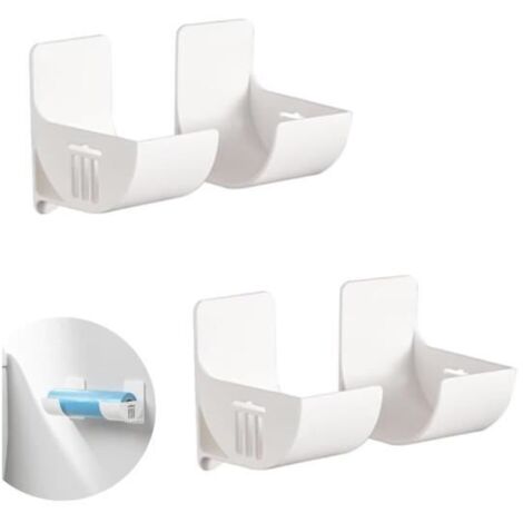 Lettres en Bois,Lot de 4 Supports de sacs Poubelles Muraux,Distributeurs de sacs Poubelles Autocollants Etanches,Conteneurs de Sacs