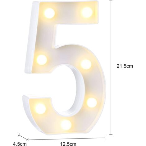 Lettres Lumineuses Alphabet Lumineux Lampe LED Lettre Lumières Lettre à Pôles pour Réceptions Partie Mariage Maison Bar Décoration (5)-Fei Yu