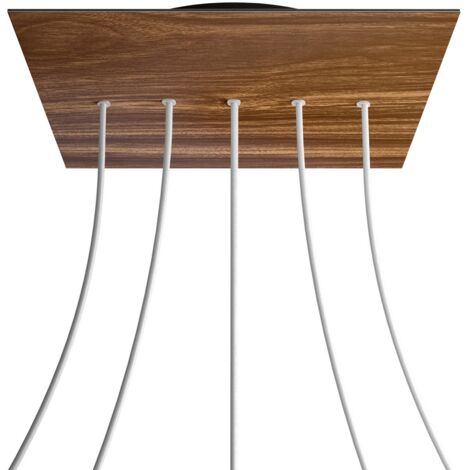 Leuchte creative-cables rose-one Holz 400 mm
