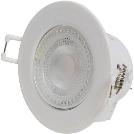 LEUCHTEK ALL-IN-ONE EINBAUSTRAHLER SCHWENKBAR LICHTFARBENEINSTELLBAR SPA44-6W-XW, 470LM, 2700/3200/4000K, WEISS (112277)