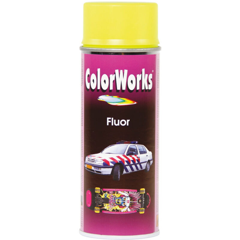 Colorworks Leuchtende Sprayfarbe 400ml Gelb