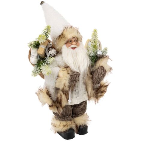 Leuchtender Weihnachtsmann 30cm - Atmosphera créateur d'intérieur