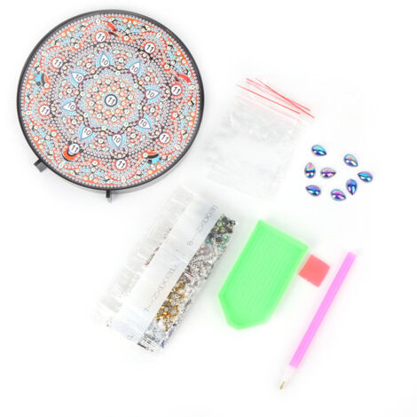 Leuchtendes Diamantgemälde in Mandala-Sonderform – DIY-Heimdekoration ZXD031