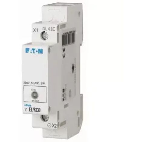 Leuchtmelder Einzelleuchte, 230AC/DC, rot          Eaton Y7-284921
