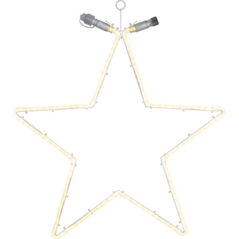 Leuchtstern ,Stern EXTRA' für außen, System 24, Zubehör, 120 LEDs, warmweiß, Ø 55cm, 2,6W