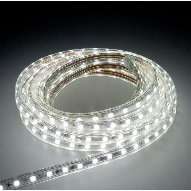Tradeshop ® - Leuchtstreifen SMD2835 60 LED/Meter LED Strip Stripe Lichtleiste Lichterkette Lichtband Lichtstreifen / Kaltweiß, 20m