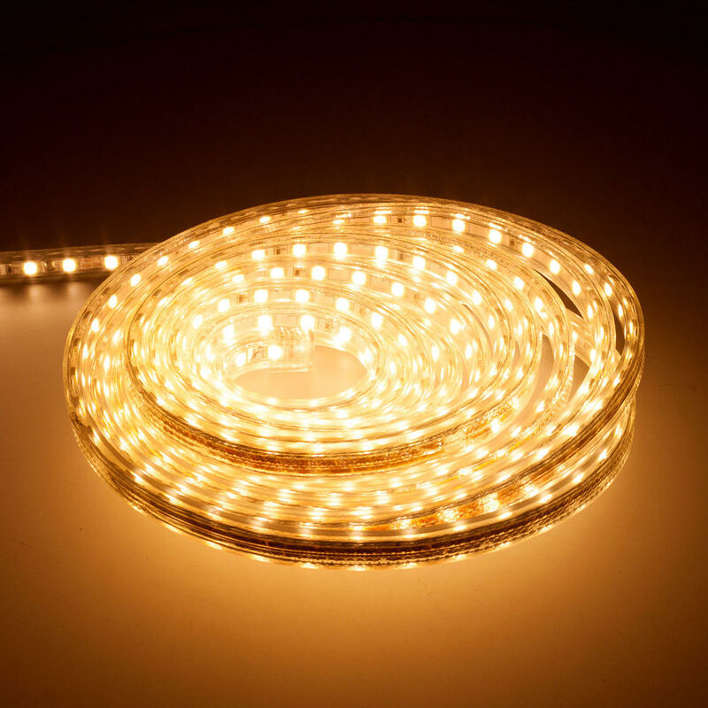 Tradeshop ® - Leuchtstreifen SMD2835 60 LED/Meter LED Strip Stripe Lichtleiste Lichterkette Lichtband Lichtstreifen / Warmweiß, 40m