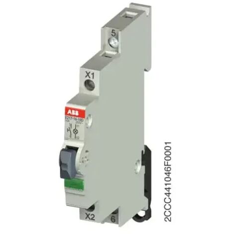 Leuchttaster      16 A 1 Schließer 115 V/AC, 250 V/AC  ABB 2CCA703162R0001