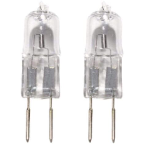Leuci lampadina Halo bispina GY6,35 40W confezione da 2 pz 860Lm cucina cappa