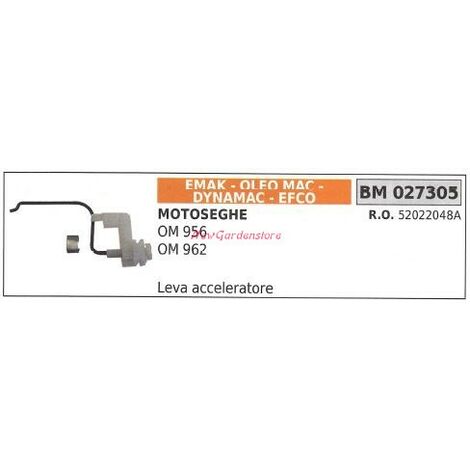 Leva acceleratore EMAK motosega OM 956 962   027305