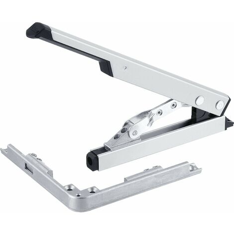 Leva angolare OL 90 N/95 argento anodizzato, 54 mm