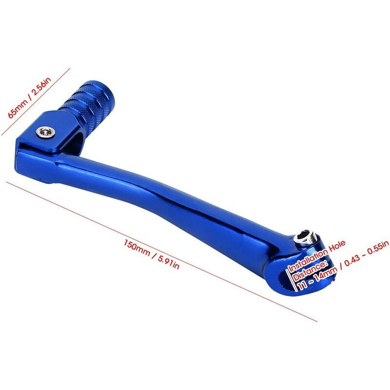 Leva del cambio pieghevole in lega di alluminio