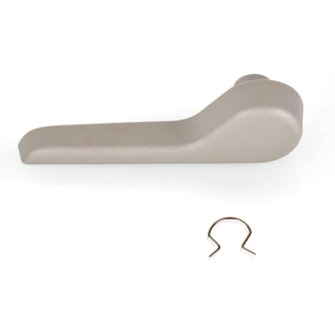 Leva della maniglia reclinabile del sedile grigio per la regolazione dello schienale anteriore sinistro lato conducente di ricambio per Chevy Silverado Suburban GMC Sierra Yukon XL 2007-2014, 15232594