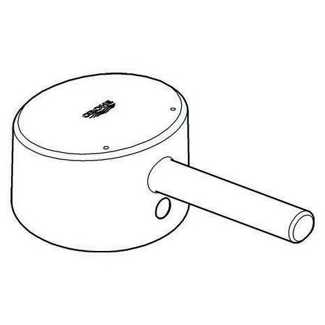 Leva GROHE 46723 acciaio