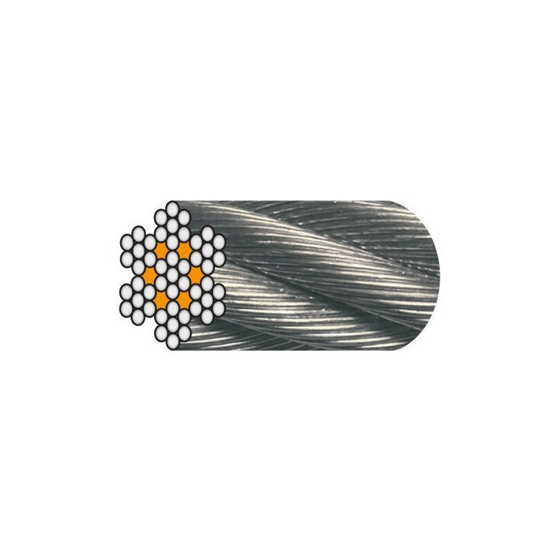 

Levac - Cable de relojería D. 2 mm núcleo textil galvanizado - 1031AGA180