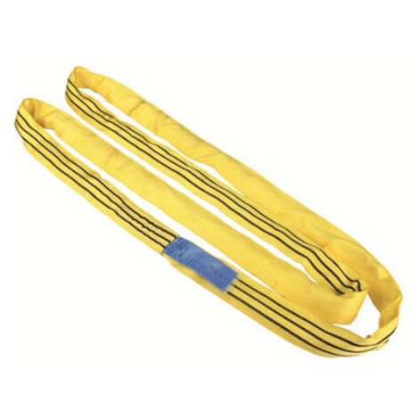 Levac - Elingue ronde textile Jaune 3 m CMU 3000 kg - 4428P30