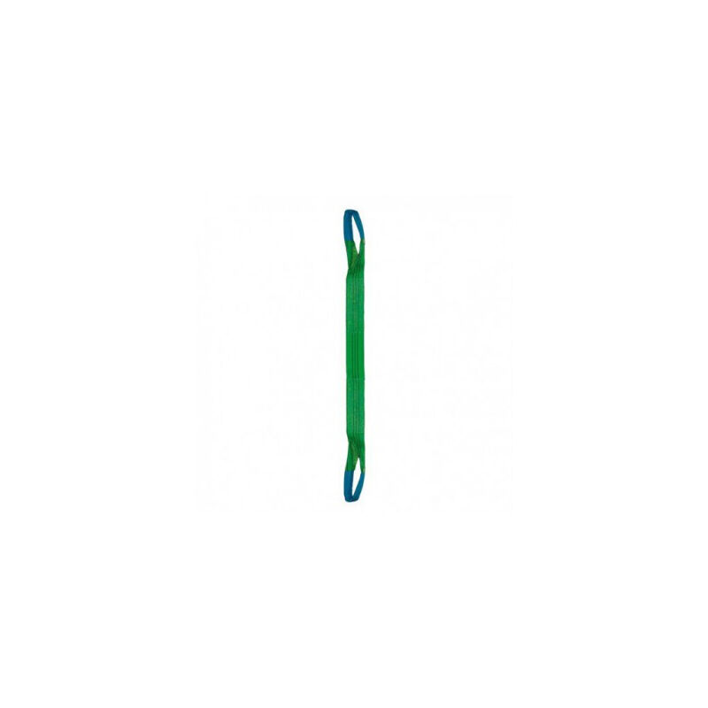 Levac - Eslinga de doble cinta 90 mm - cmu 3T - Lazos plegados - Coeff.1/7 - L.4 m - 4822C40