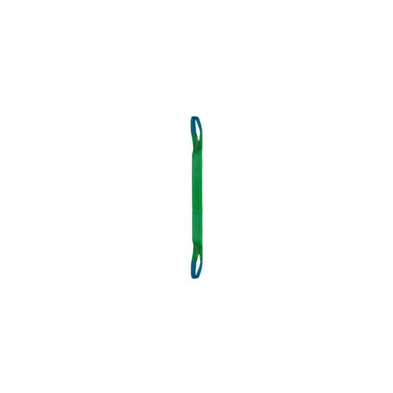 Levac - Eslinga de doble cinta 60 mm - cmu 2T - Lazos plegados - Coeff.1/7 - L.3 m - 4822B30